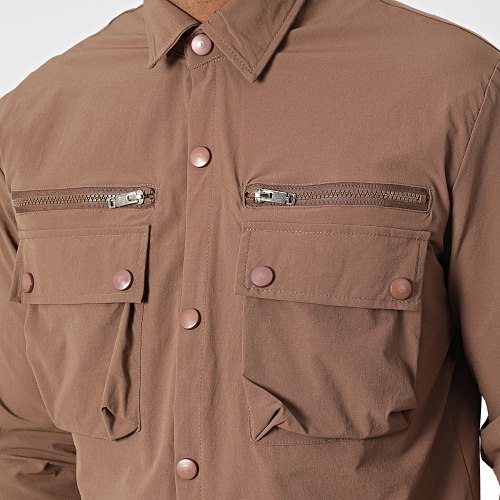 Ensemble Cargo LL682 Marron