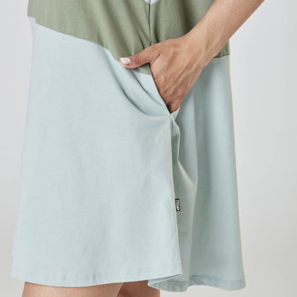 Robe PICTURE FLOWA DRESS W BLUE SURF