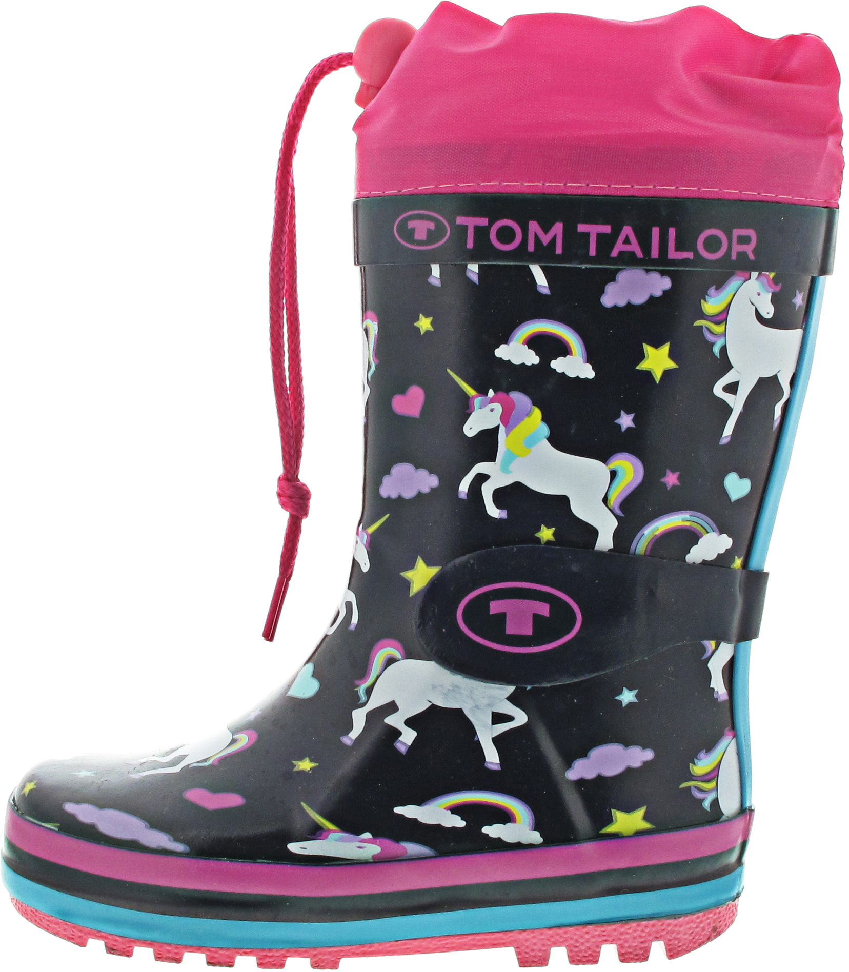 Tom Tailor Gummistiefel blau-pink