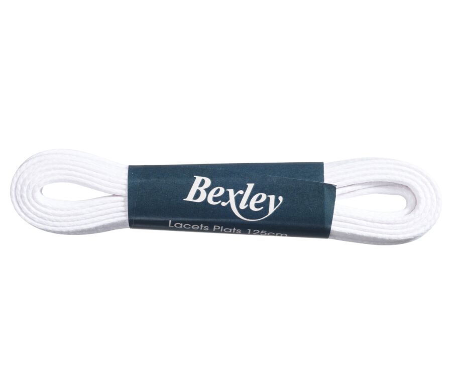 1 paire de lacets blancs pour baskets