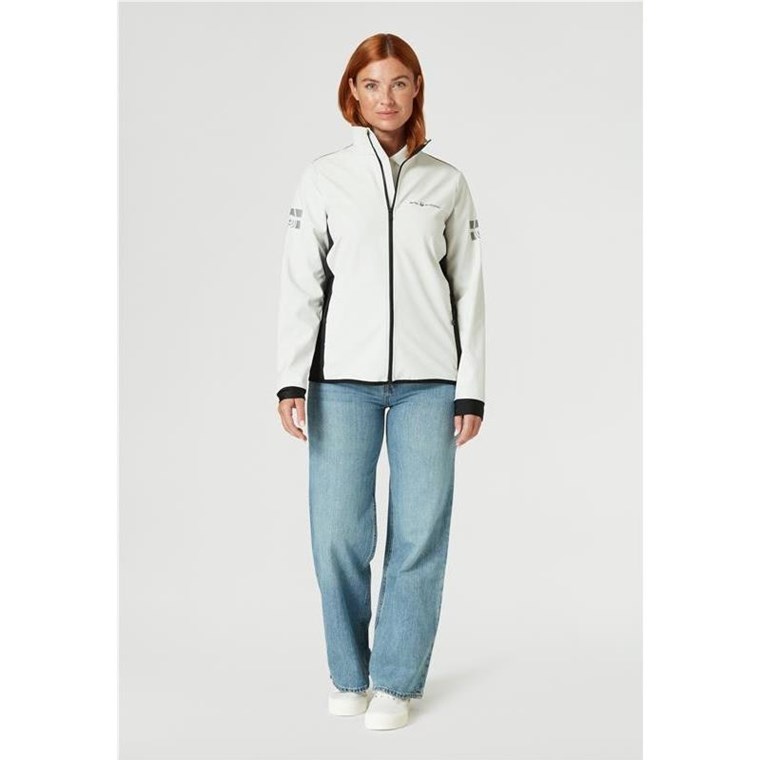 Sail Racing W Spray Softshell Storm White