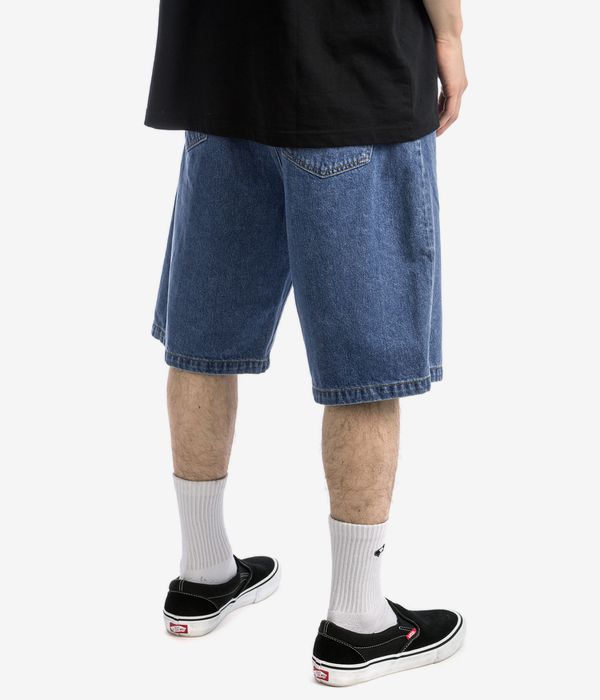 Carhartt WIP Landon Robertson Shorts (blue heavy stone washed)