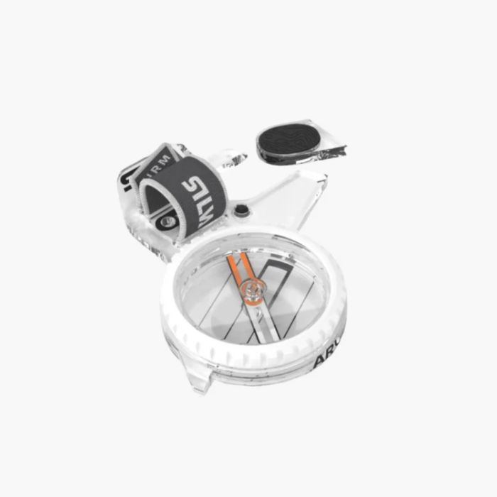 Silva Unisex Kompas og korttilbehør Arc Jet 360 Left Hvid