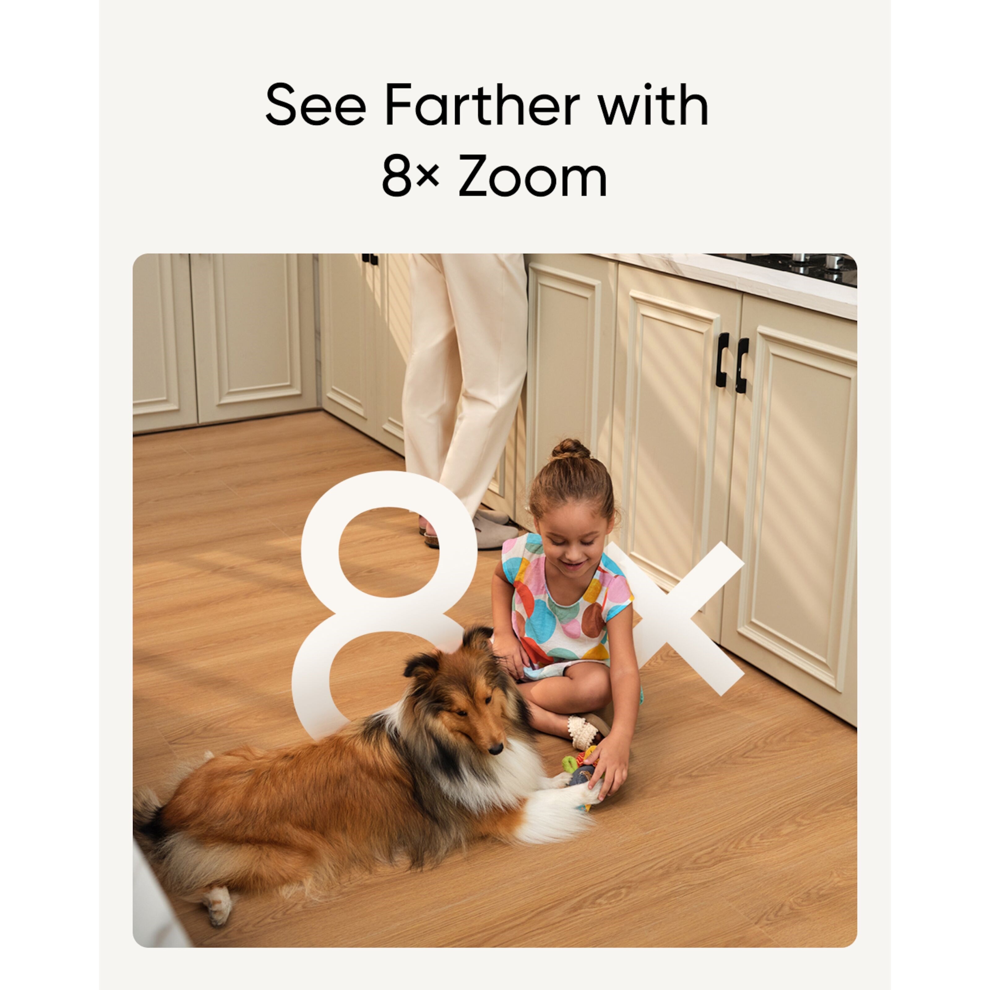 Eufy Indoor Cam S350 Trådløst overvåkingskamera