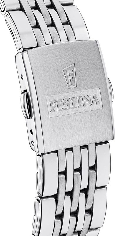 Festina - Timeless Chronograaf - Zilver - Roestvrijstaal - Quartz Uurwerk