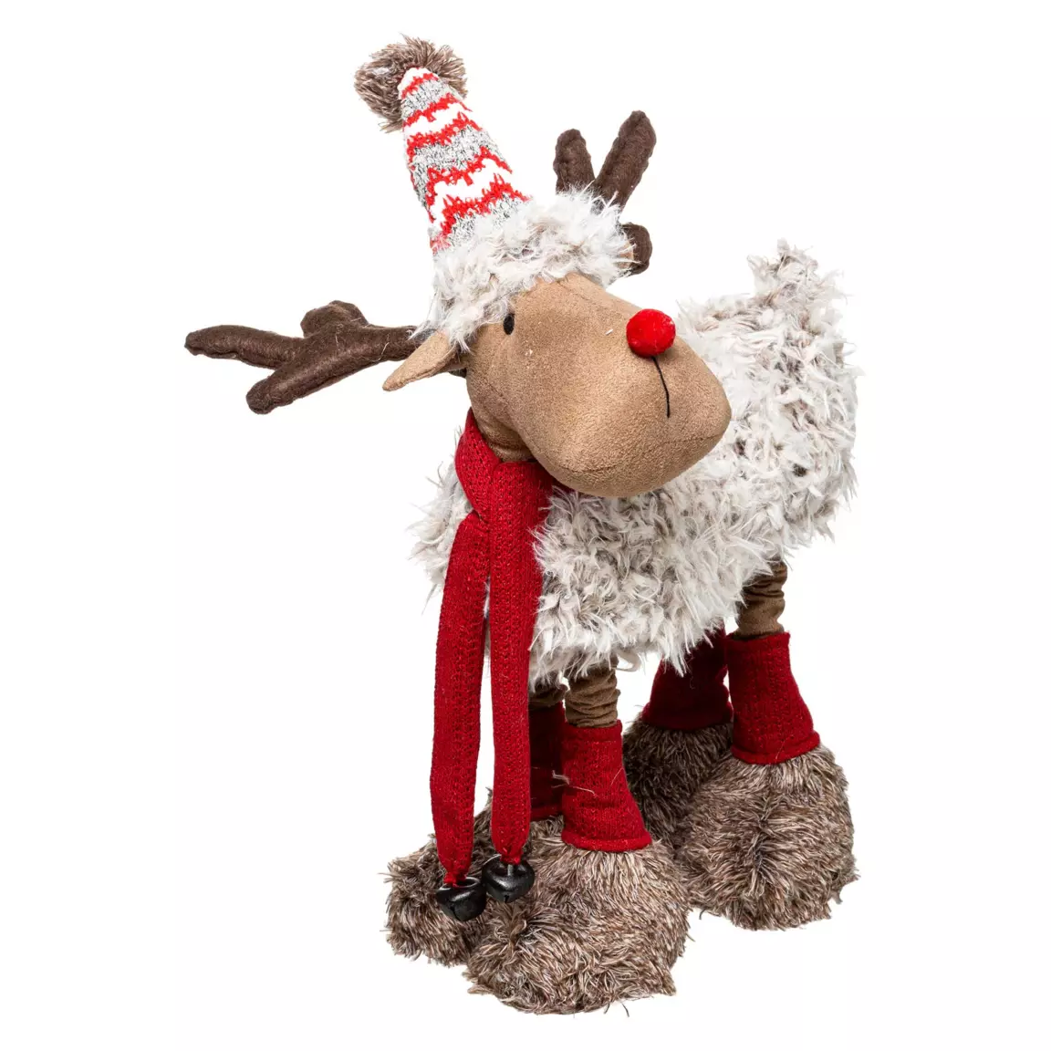 Renne de Noël (H60 cm) Hector jambes téléscopiques