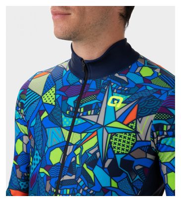 Maillot Manches Longues Alé Over Bleu