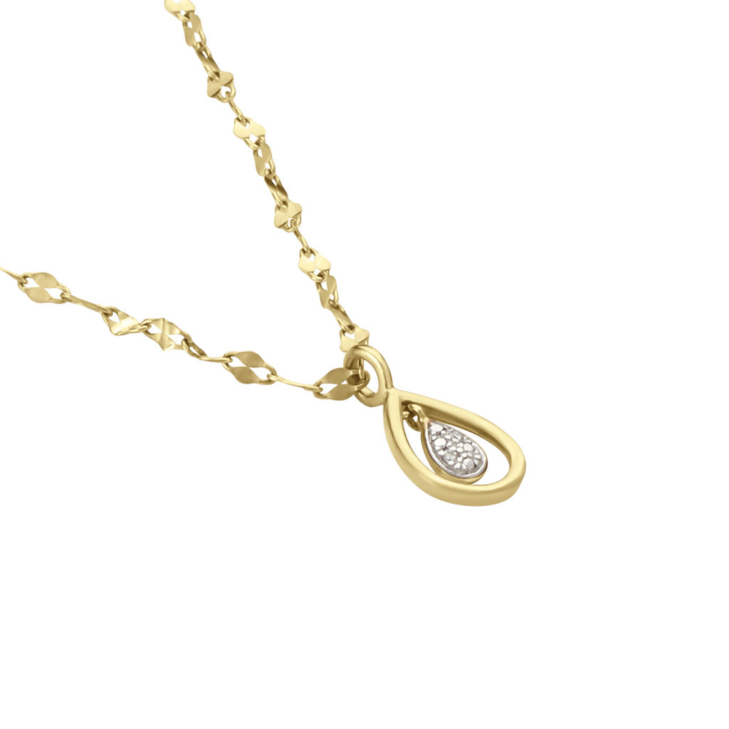 Collier Or Jaune Abhay Diamants