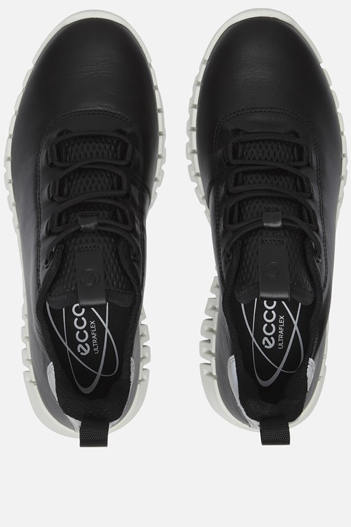 Ecco Gruuv W Sneakers zwart Leer