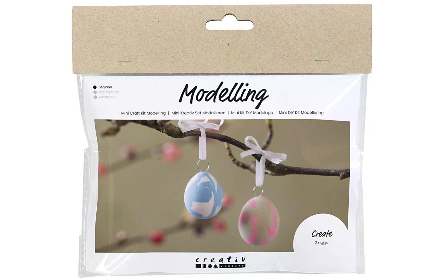 Bastelset Marmorierte Eier MehrfarbigMini Kreativ Set