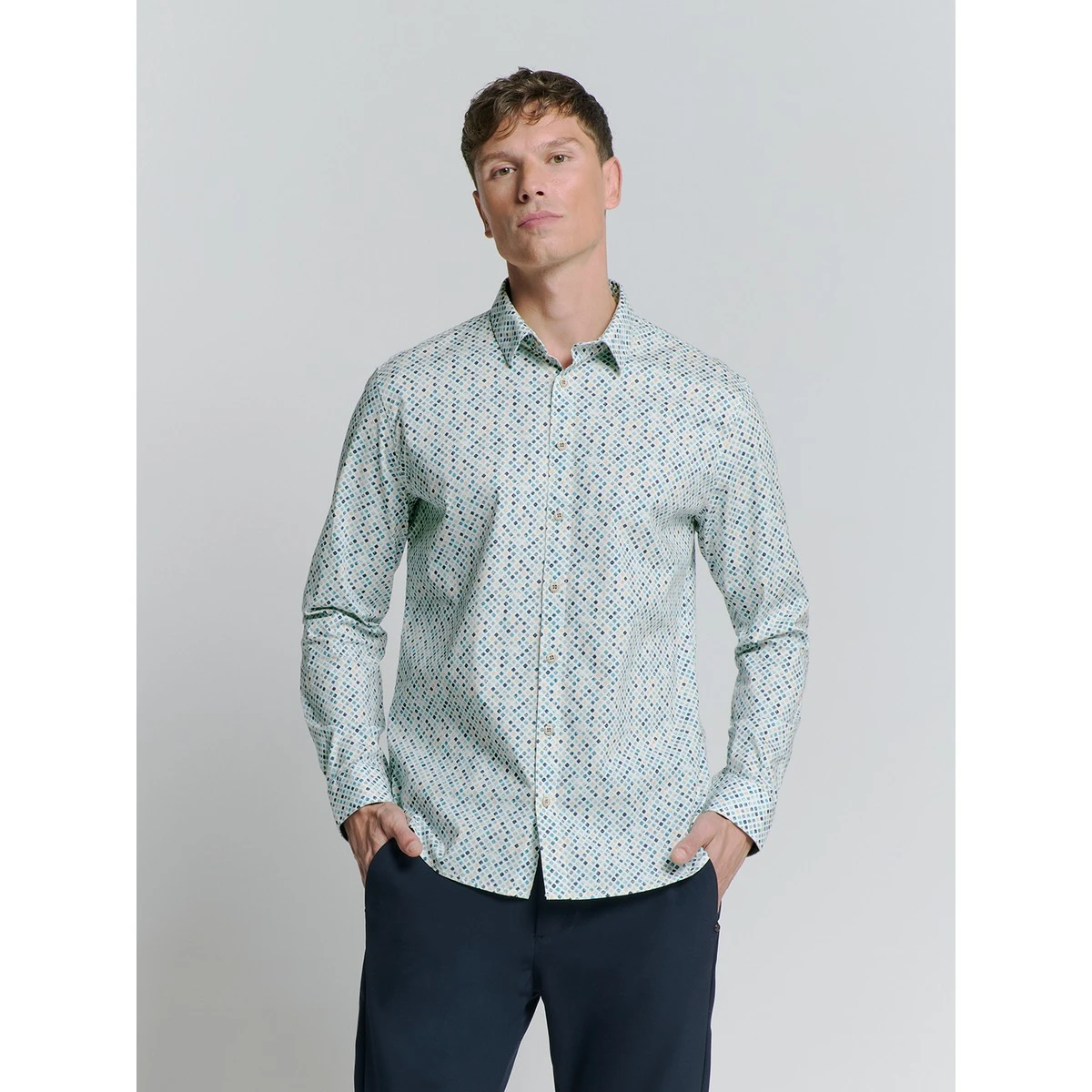 Heren Overhemd 129274