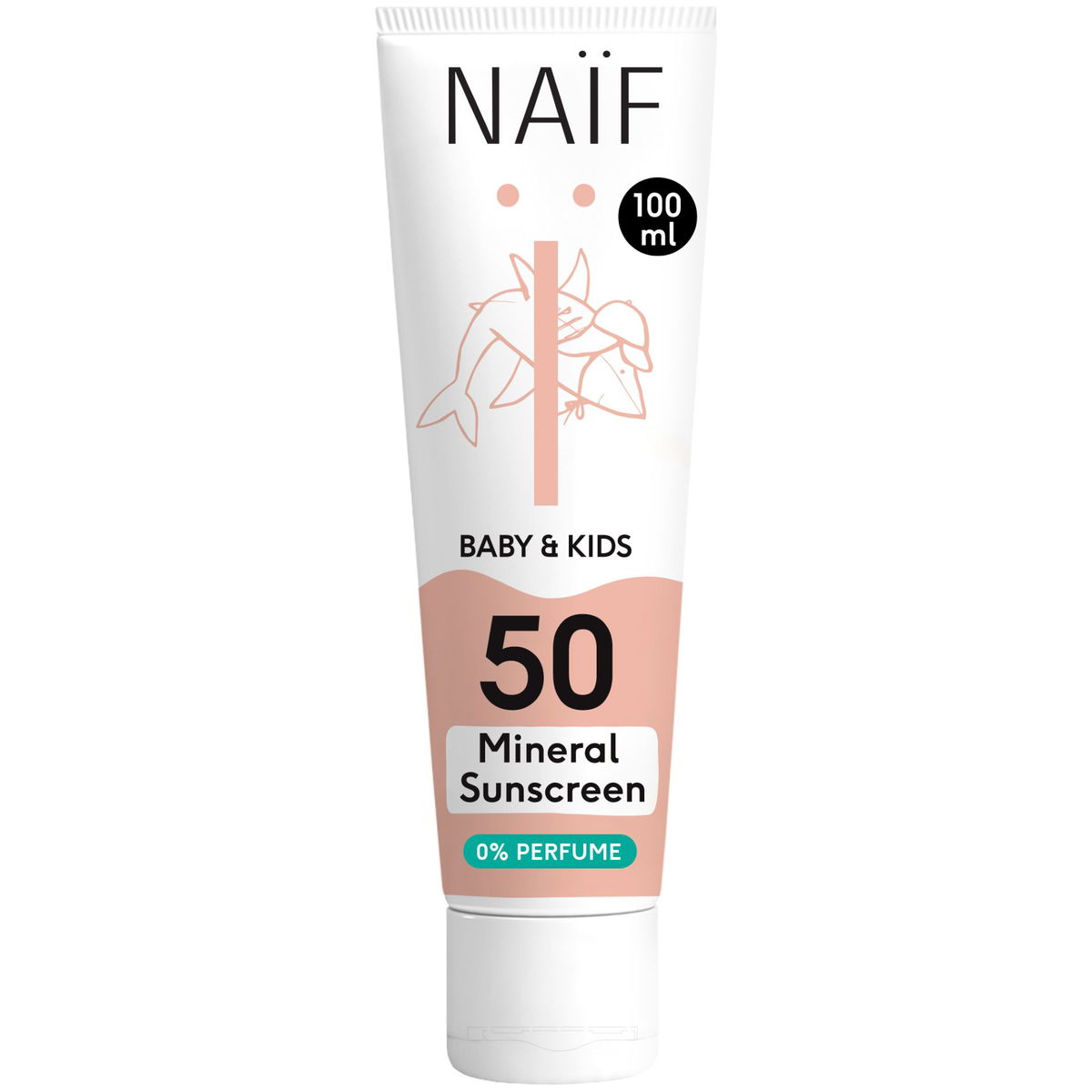 NAÏFNAÏF   Baby & Kids Sonnenlotion Fragrance Free SPF50 100ml