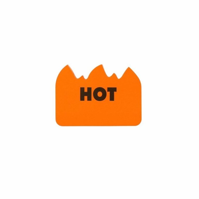 Hot Flame Sticky Notes