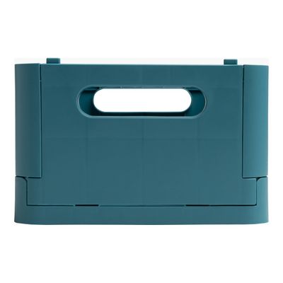 Exacompta Skandi - Boîte de rangement pliable pour A5+ - bleu Pacifique