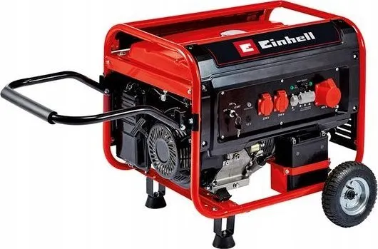 Einhell Einhell TC-PG 65/E5 benzindrevet generator med 2x230 volt og 1x400 volt