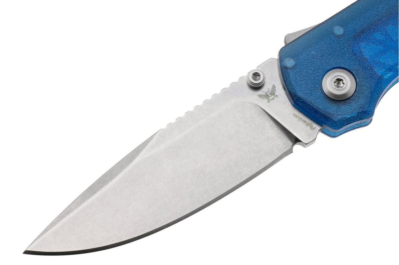 Flytanium Arcade Lite FLY-1395BS, Stonewashed AUS-10A, Blue Polycarbonate, zakmes