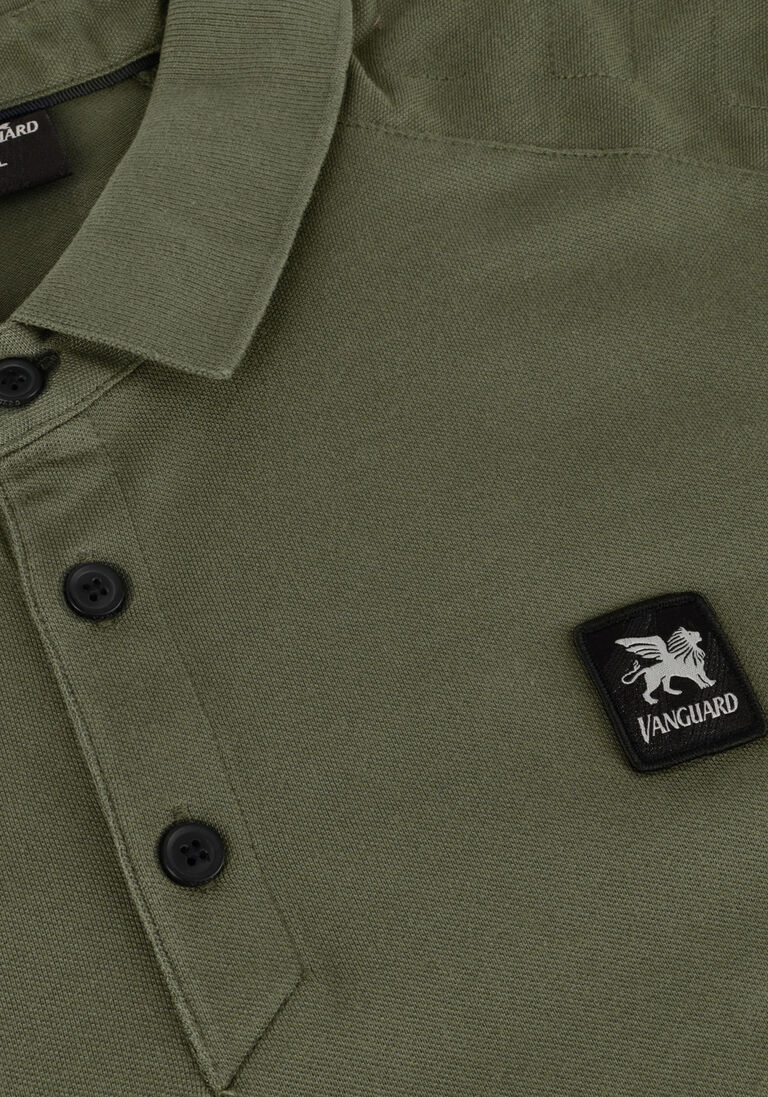 VANGUARD groene vanguard polo short sleeve polo pique