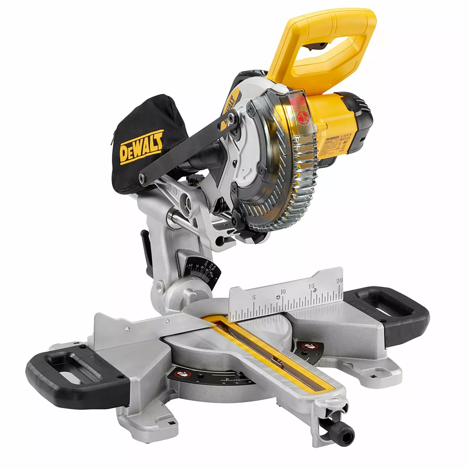 DeWALT DCS365P2 18V Li-Ion accu Afkortzaag set (2x 5,0Ah accu) - 184 x 16mm