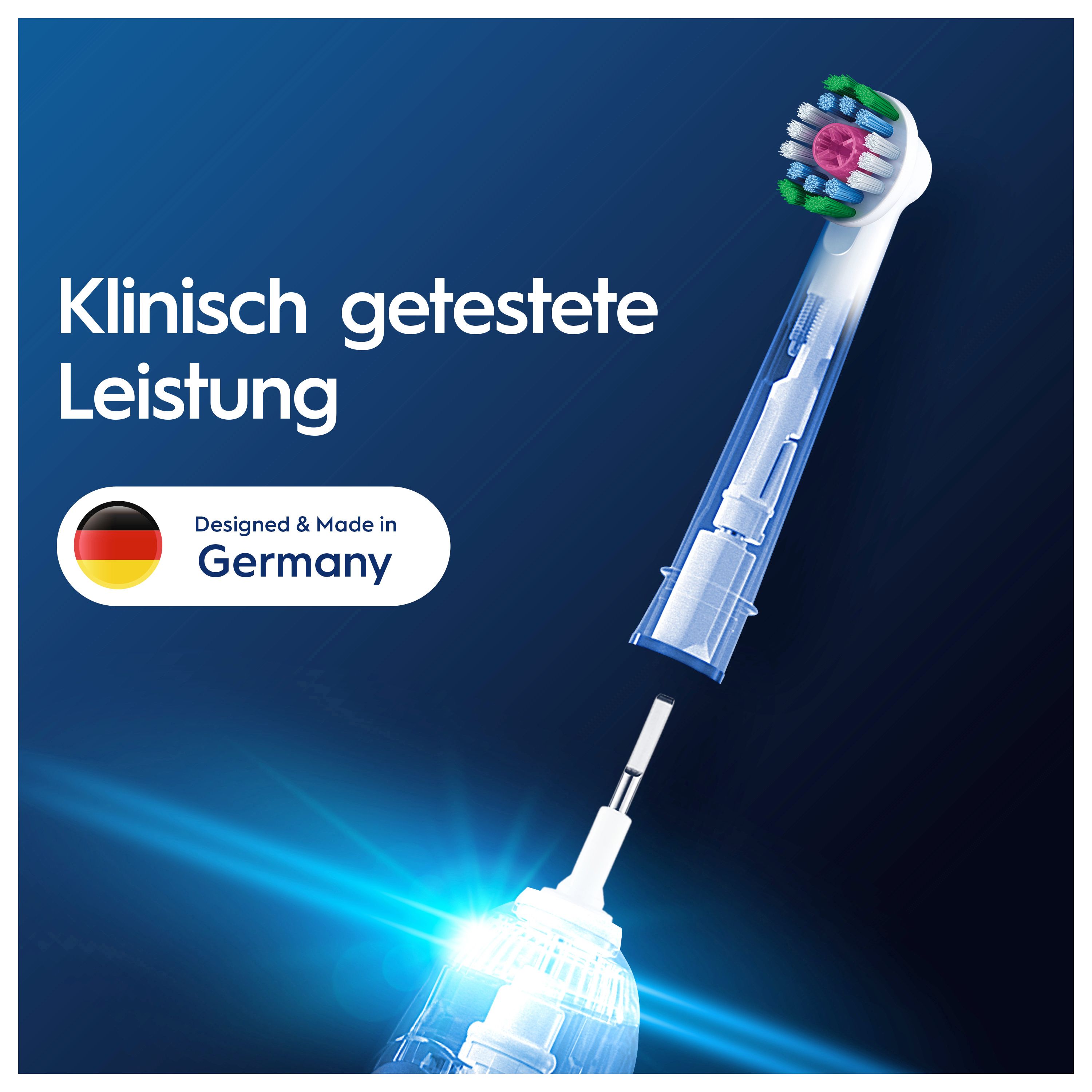 Oral-B  Aufsteckbürsten 4 Stück PRO 3D White