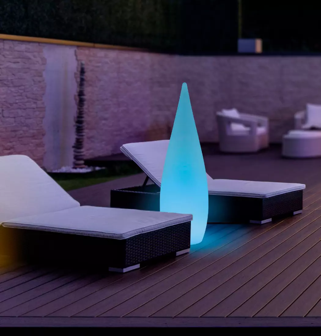 LED-Außenstehleuchte Palmas