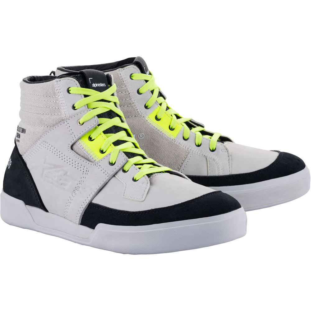 Alpinestars x Diesel - Baskets Akio Gris Clair / Jaune fluo