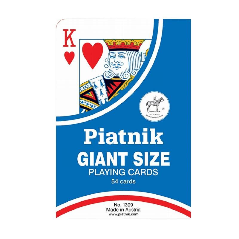 Jeu de 54 cartes Géantes
