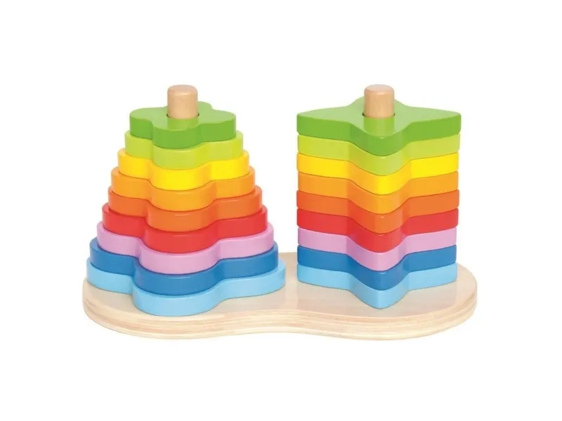 Hape Double Rainbow Stacker