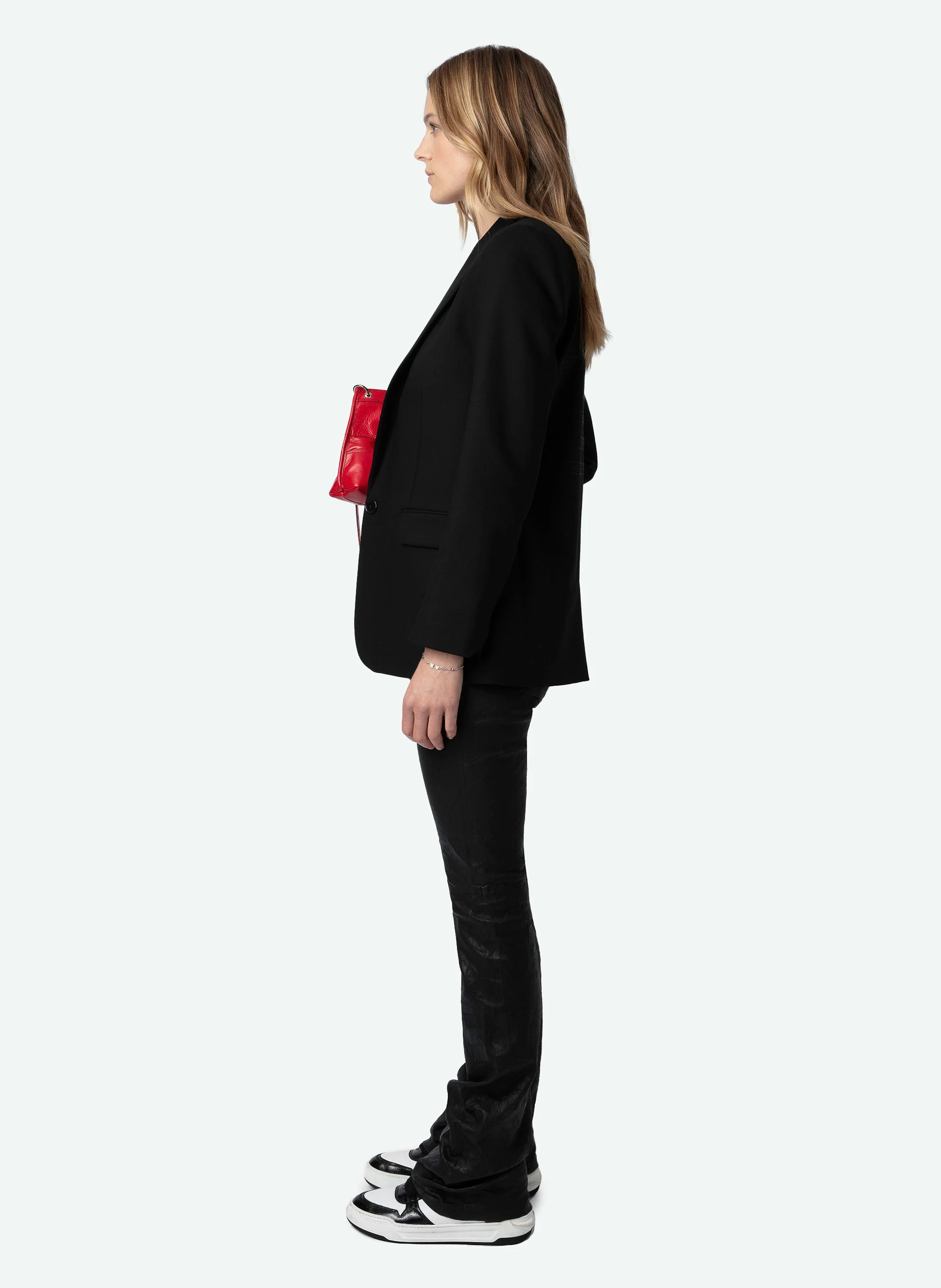 VALSE - Veste de costume droite | Noir