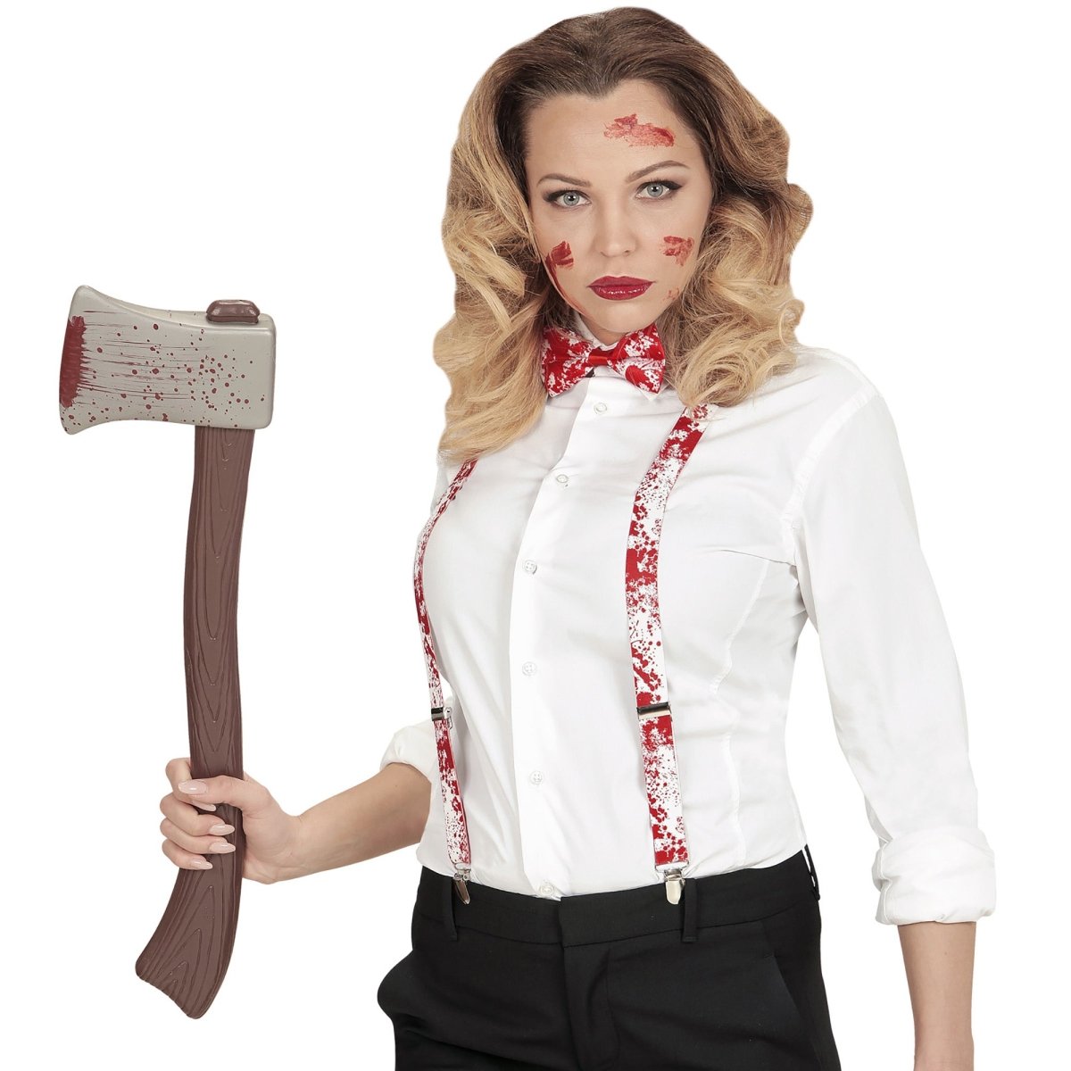 Halloween Accessoireset Bretels En Strik 2 delig