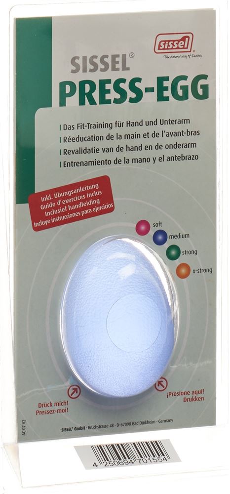 Sissel Press Egg<br>1 Stück, medium blau