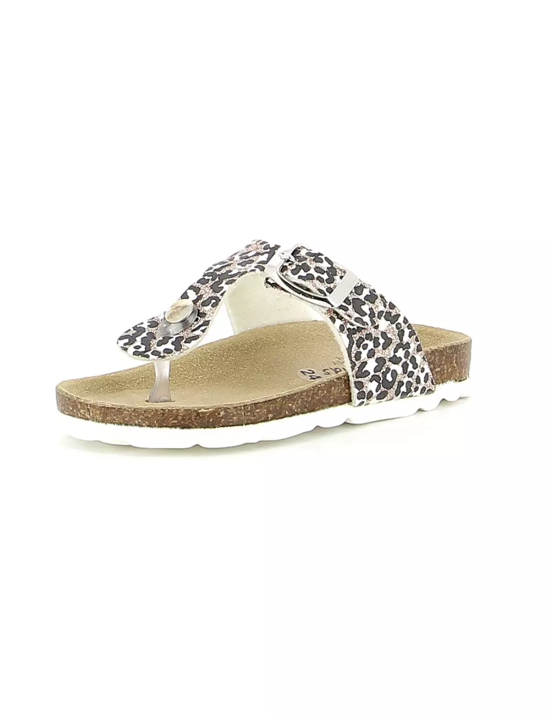 ATELIER GDC 40069 - Sandales & nu-pieds Leopardnudenerobianco