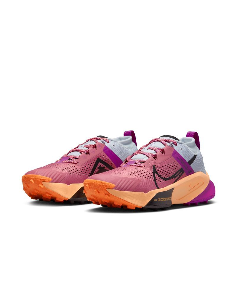 Chaussures de trail Nike Zegama Rose & Violet pour femme