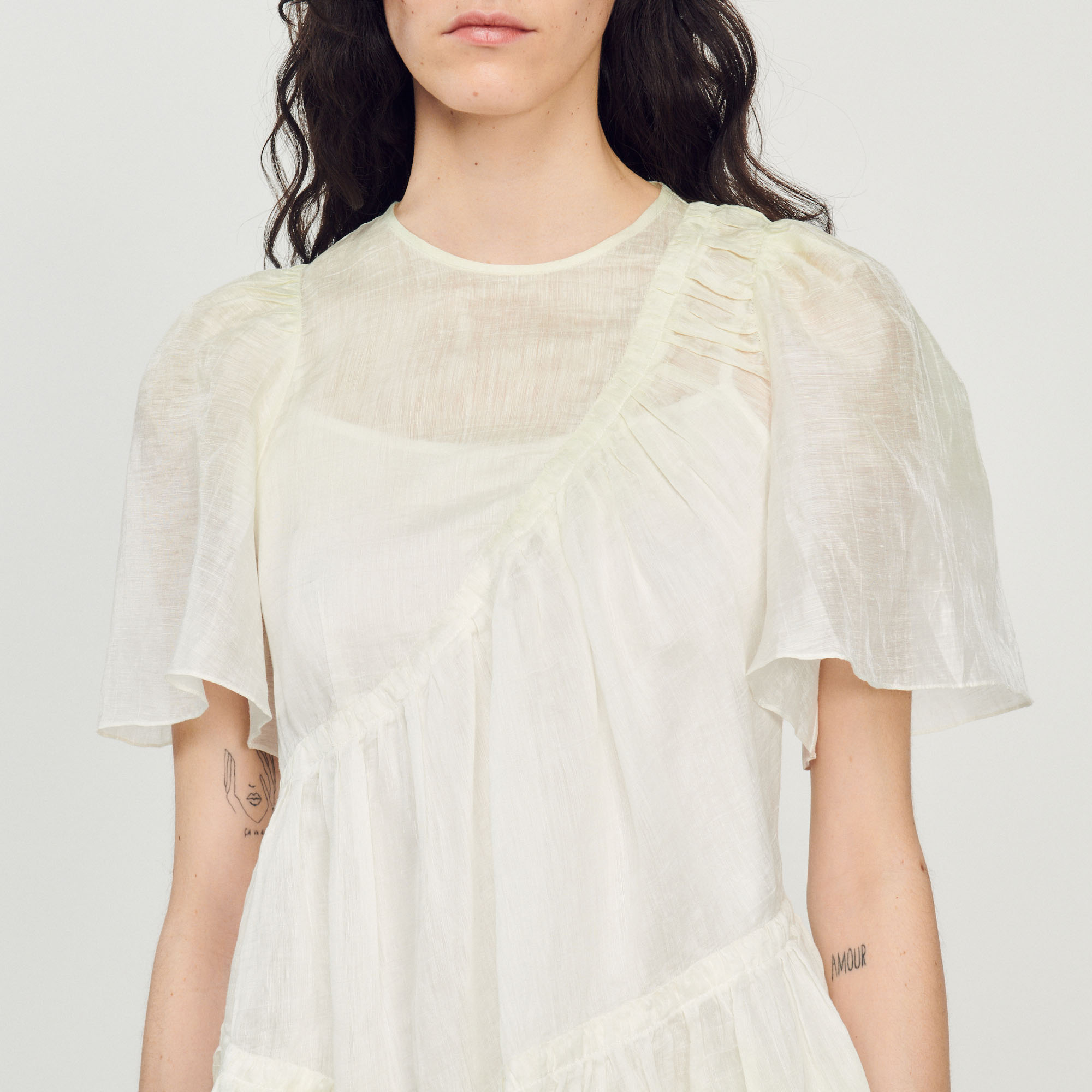 Robe courte tie&dye