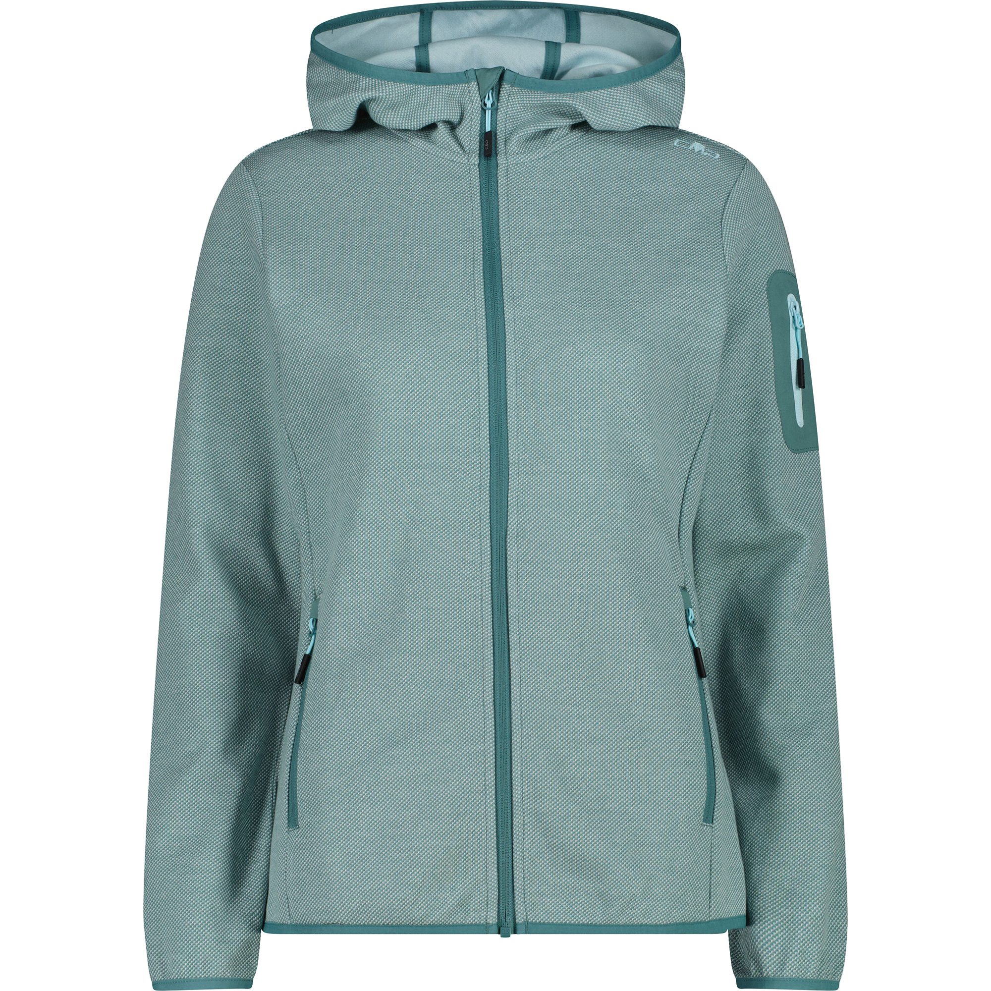 CMP Fix Hood Fleecejacke Damen agave