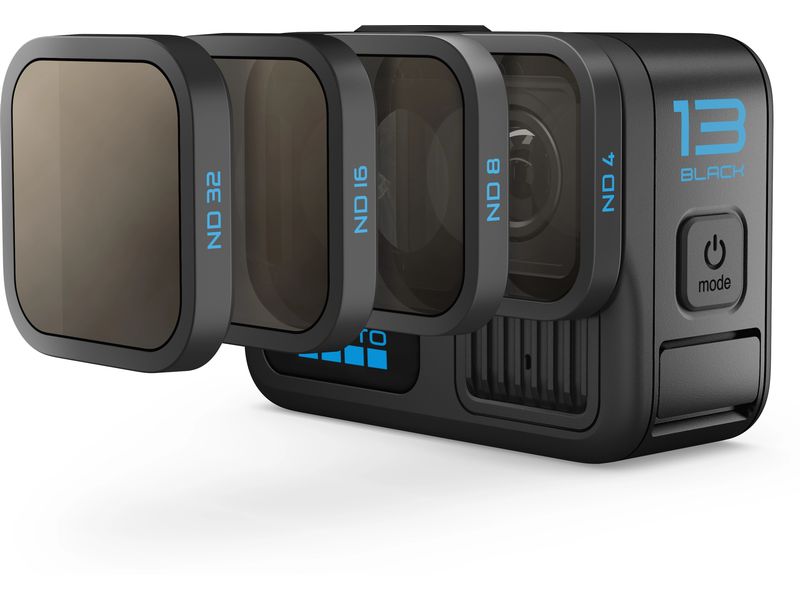 GoPro Filter ND Filter 4-Pack 4er-Pack ND-Filter für intelligente Bewegungsunschärfe (ND4/ND8/ND16/ND32)