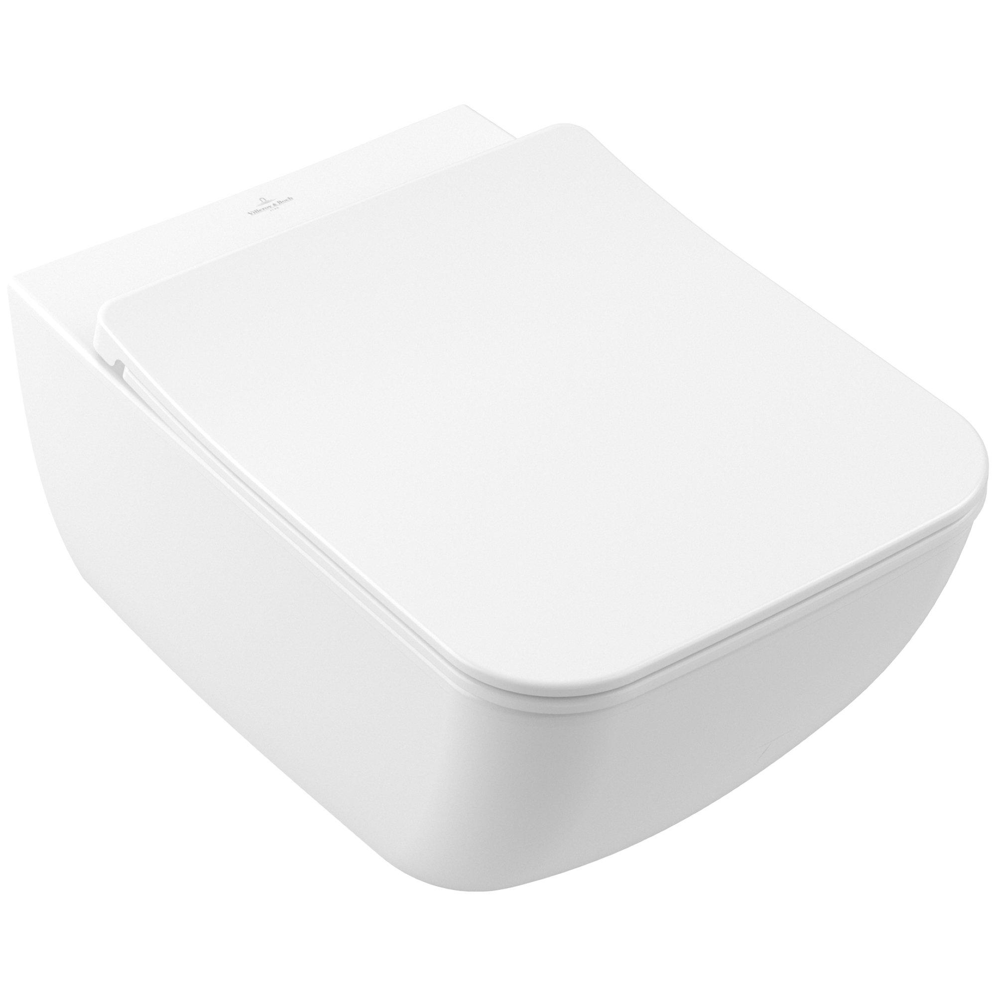 Villeroy & Boch Venticello randloos toilet CeramicPlus wit mat