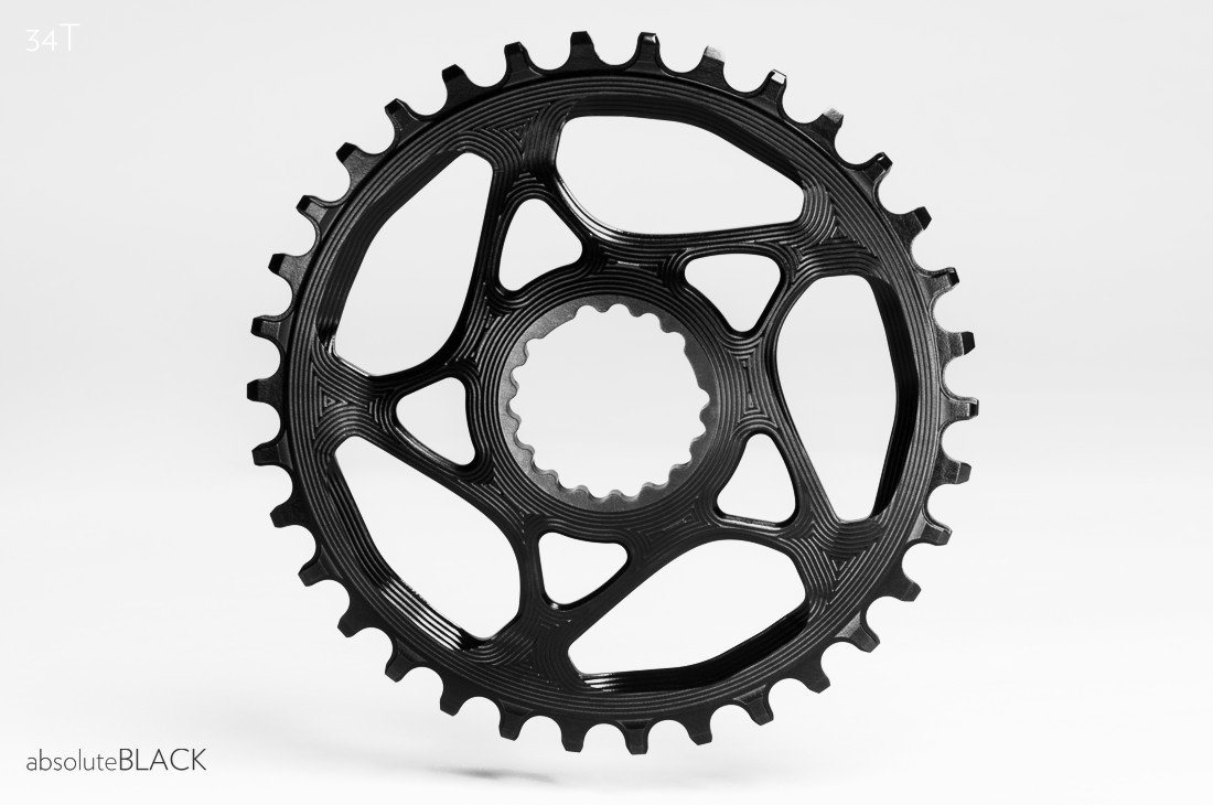 Absolute Black klinge 34T Cannondale kranksæt