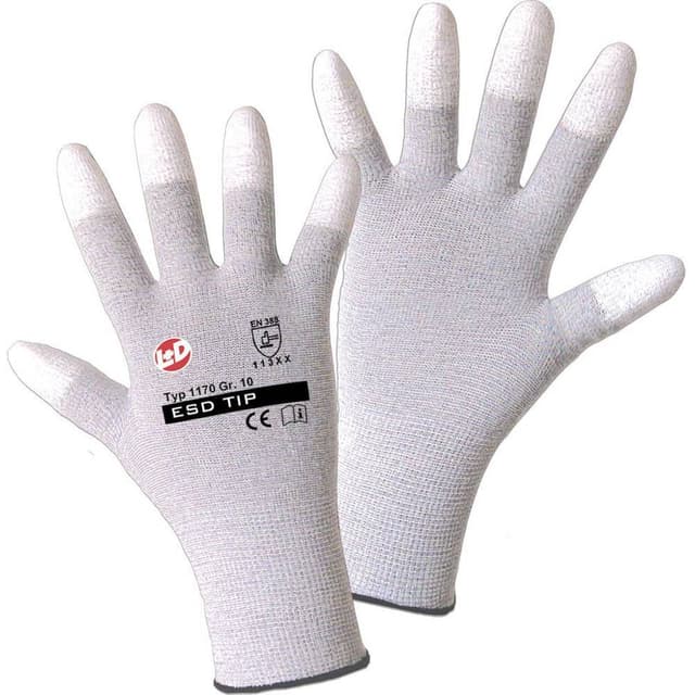L+D worky ESD TIP 1170-9 Nylon Arbejdshandske Størrelse