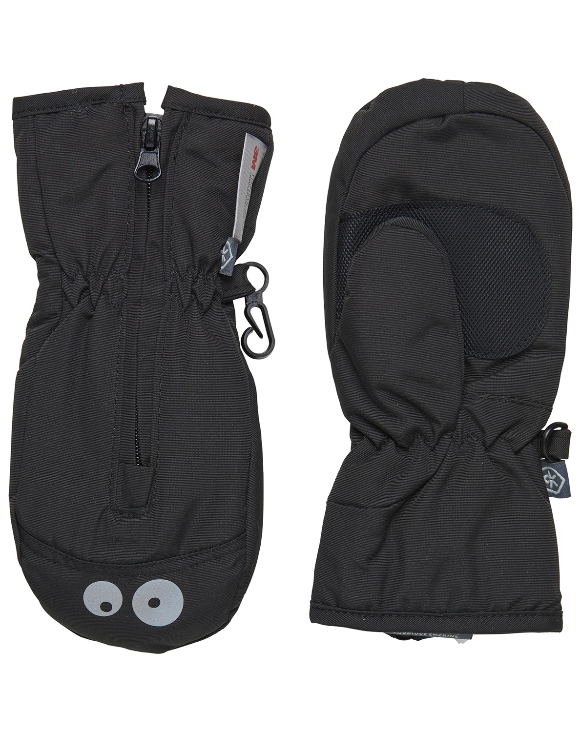 Fausthandschuhe GOOGLY EYES in black