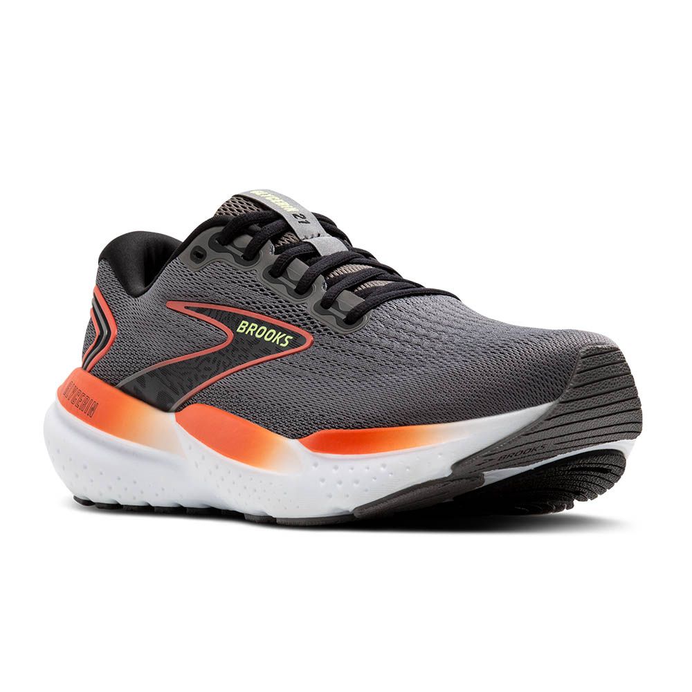 brooks glycerin 21 110419 059 grey mandarin red green