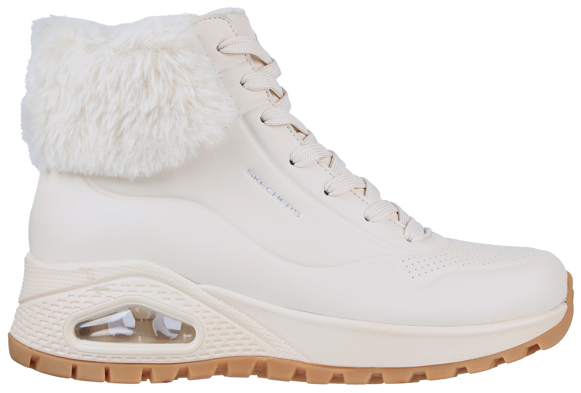 Skechers Schnürboots »UNO RUGGED - FALL AIR«  Winterboots mit Air-Cooled Memory Foam® Komfort-Innensohle