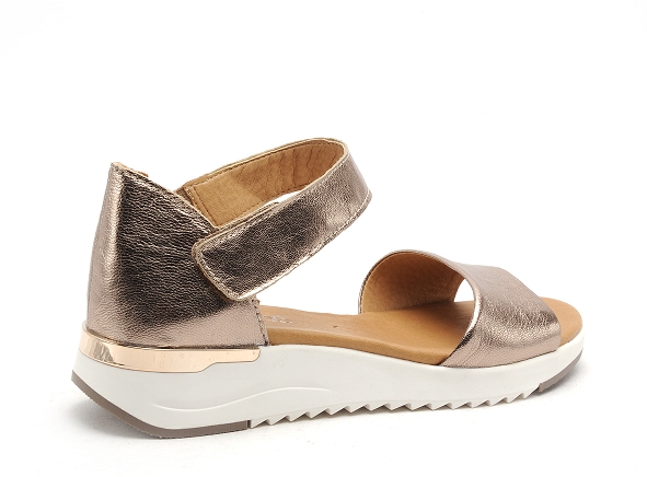 Caprice nu pieds plats femme 28706 bronze