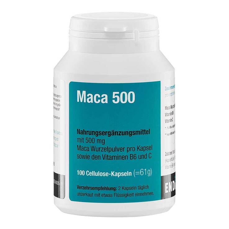 Maca 500 Kapseln, 100 St