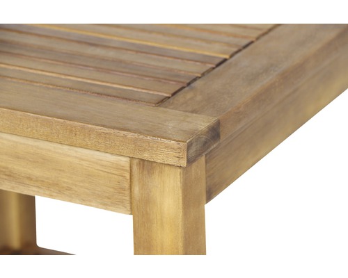 Astoria Siena Garden bijzettafel, acaciahout, 45x45x45,5 cm, bruin