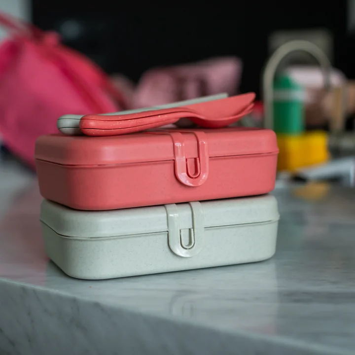 Koziol - Pascal S Lunchbox, nature flower blue