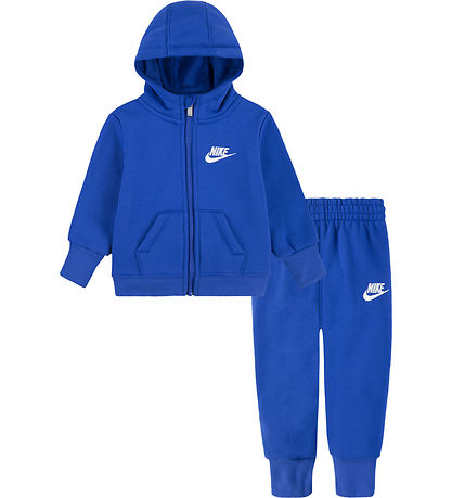 Nike Sweatset - Cardigan/Jogginghosen - Spiel Royal