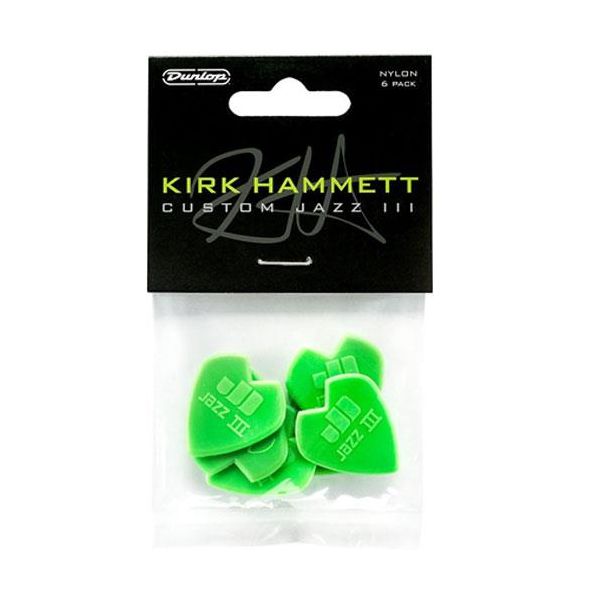Dunlop Saco 6 Palhetas Nylon Kirk Hammett