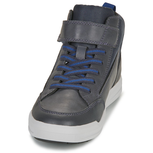 Geox - J ARZACH BOY - Gris / Marine