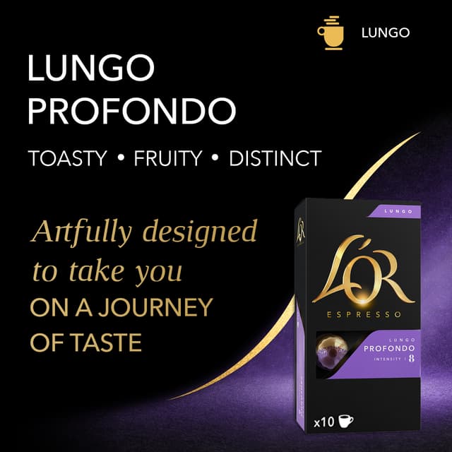 L'Or Lungo 8 Profondo kaffekapsler 4028594