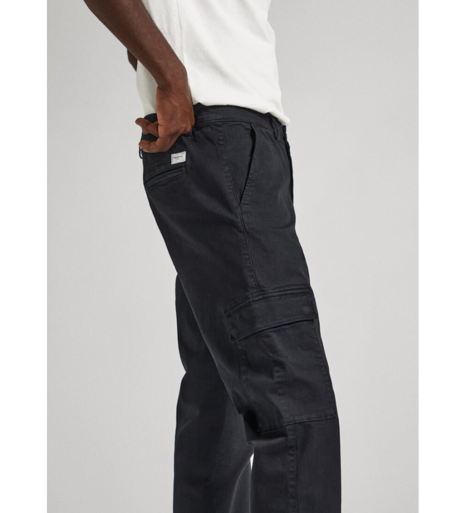Calça cargo slim preta da Pepe Jeans